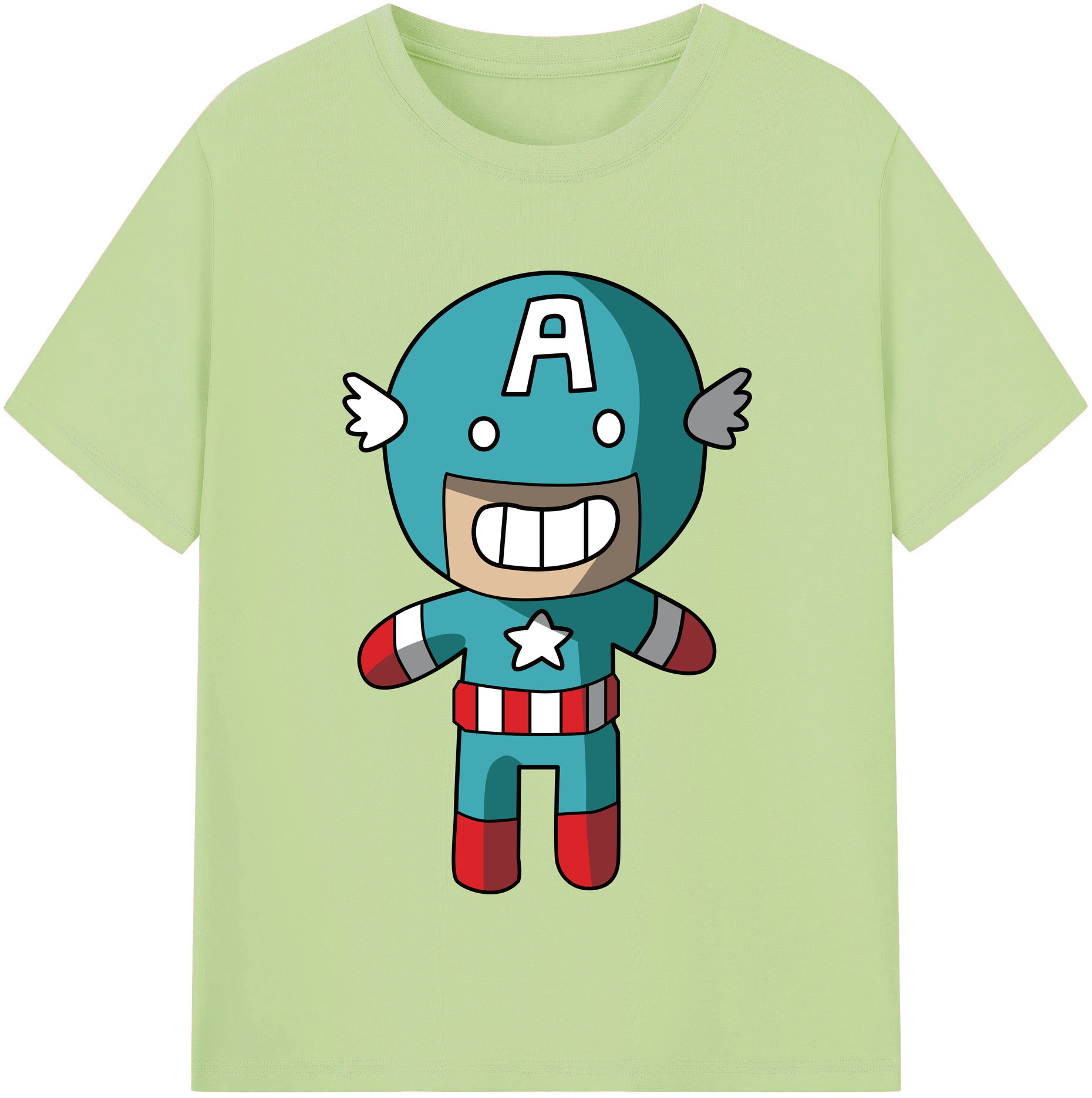 （画像用） アベンジャーズ The Avengers 綿100％半袖Tシャツ（フロントプリント）